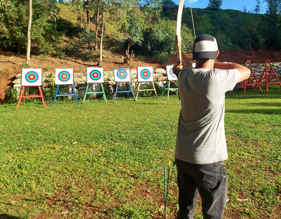 Kigali: Archery Experience - Key points about the Mount Kigali session