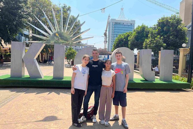 Kigali's city tour with Aline - Fabrics and produce at Kimironko Market