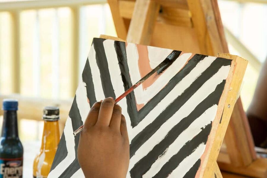 Kigali:Traditional Imigongo Painting with an Incredible View - Starting inside the Kigali art studio